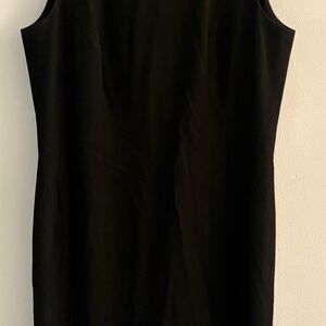 Ann Taylor Black Sleeveless Mini Dress